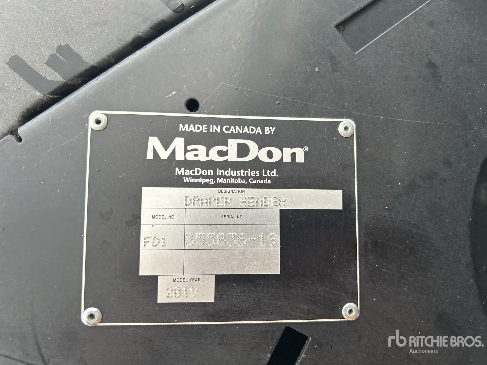 General Appearance with Numéro de série/Numéro d'identification du véhicule automobile