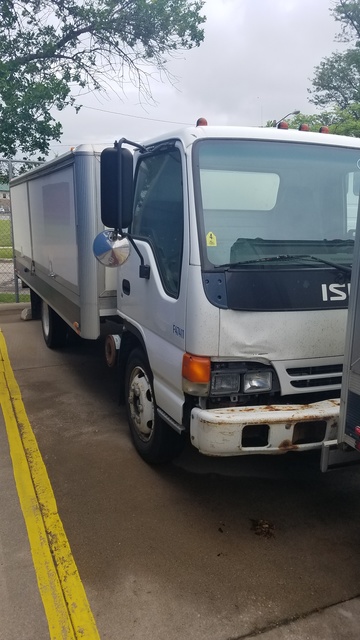 Isuzu NPR Van Truck
