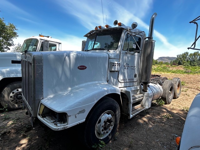 1987 Peterbilt 377 6x4 T/A Day Cab Truck Tractor (Inoperable)
