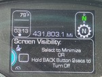 General Appearance with Hour Meter / Odometer