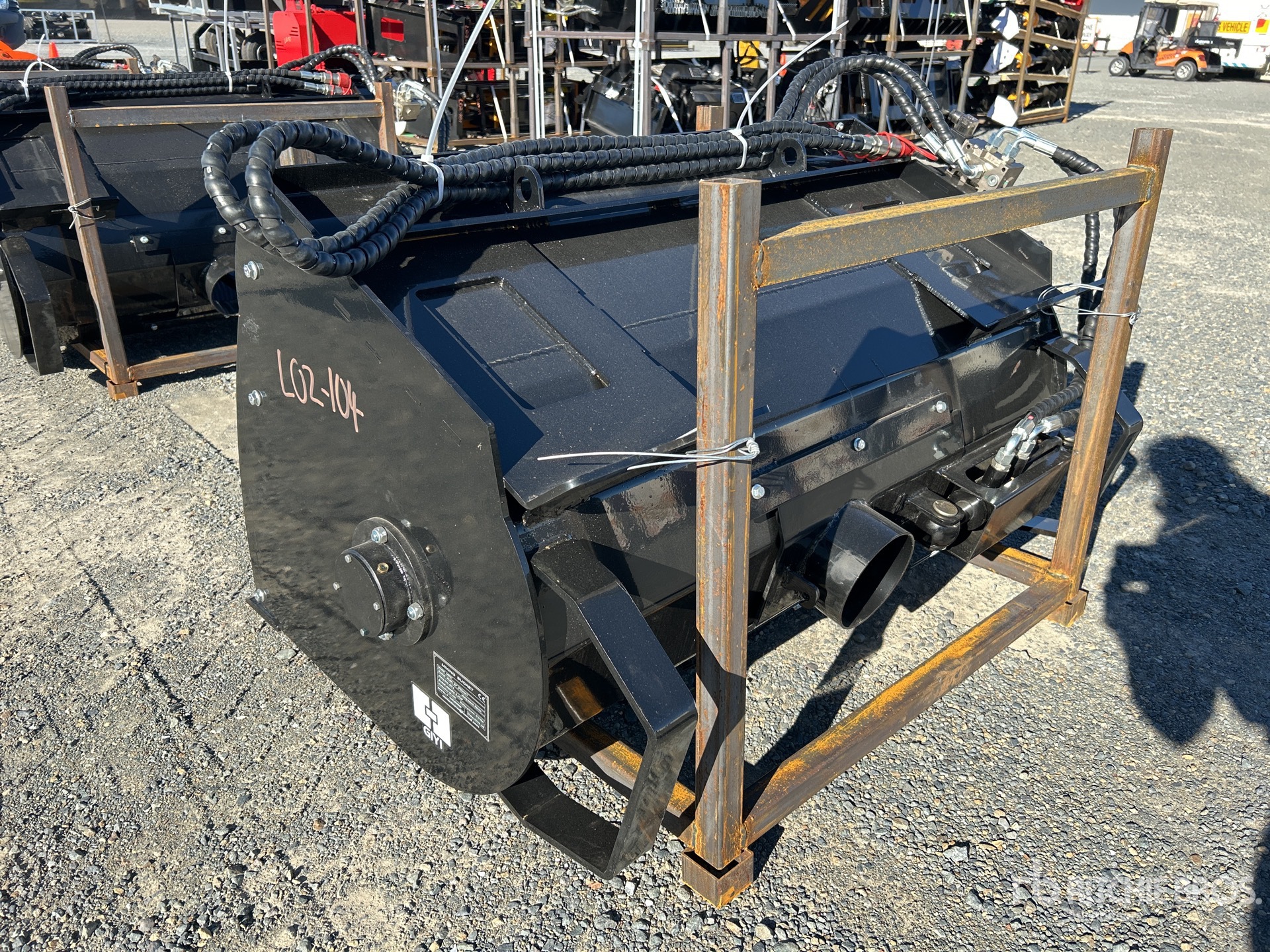 General Appearance with Picture, Left Rear Corner