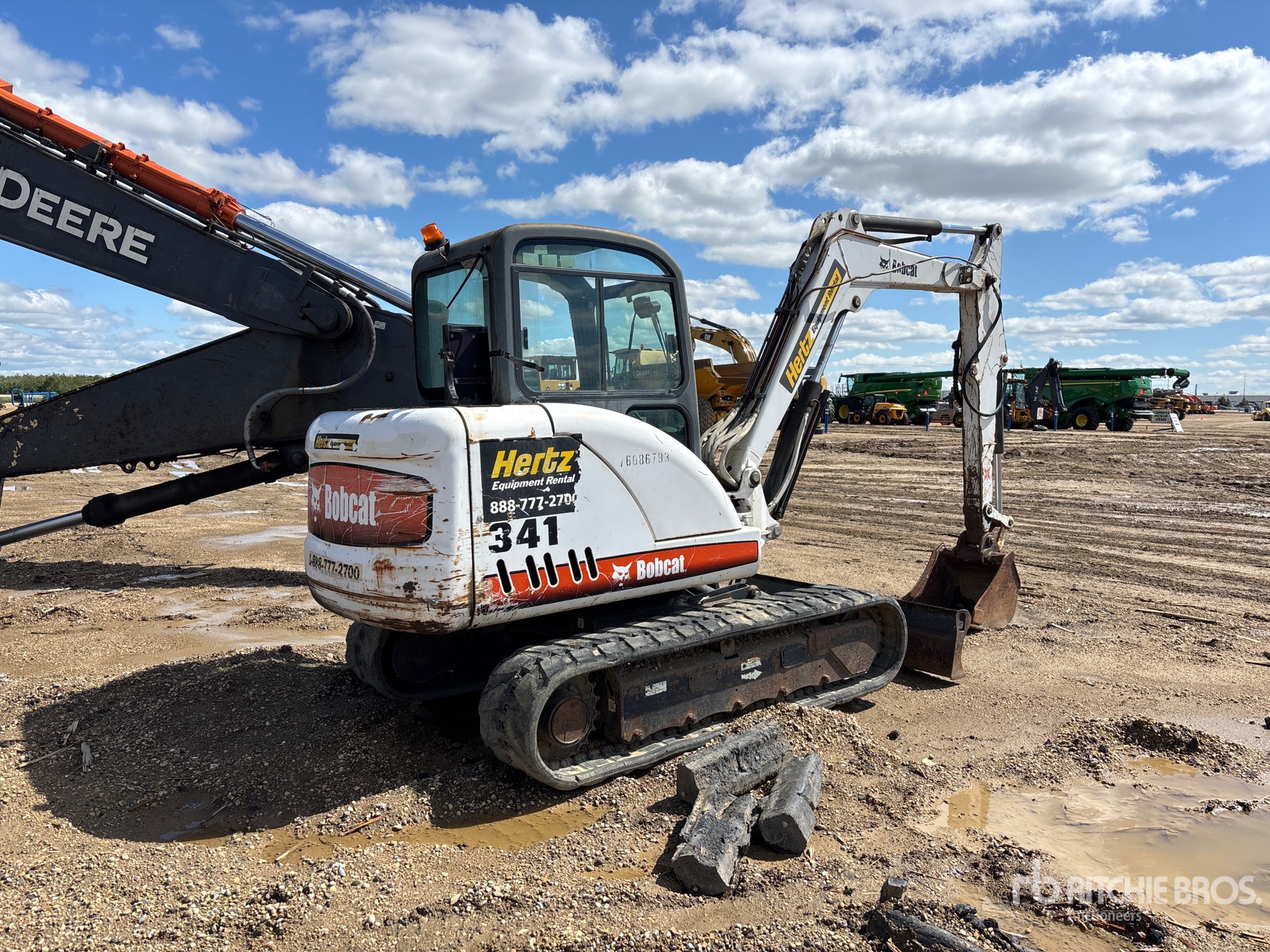 EXCAVADORA 2005 BOBCAT 341G
