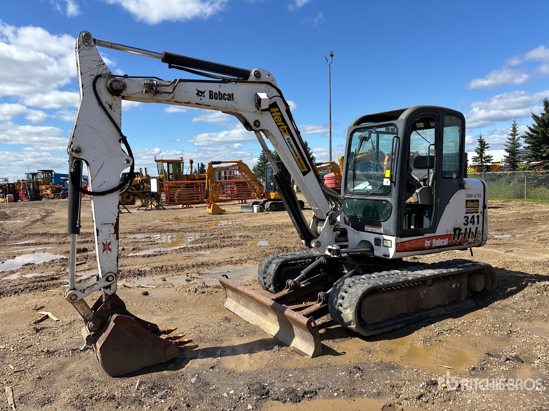 EXCAVADORA 2005 BOBCAT 341G