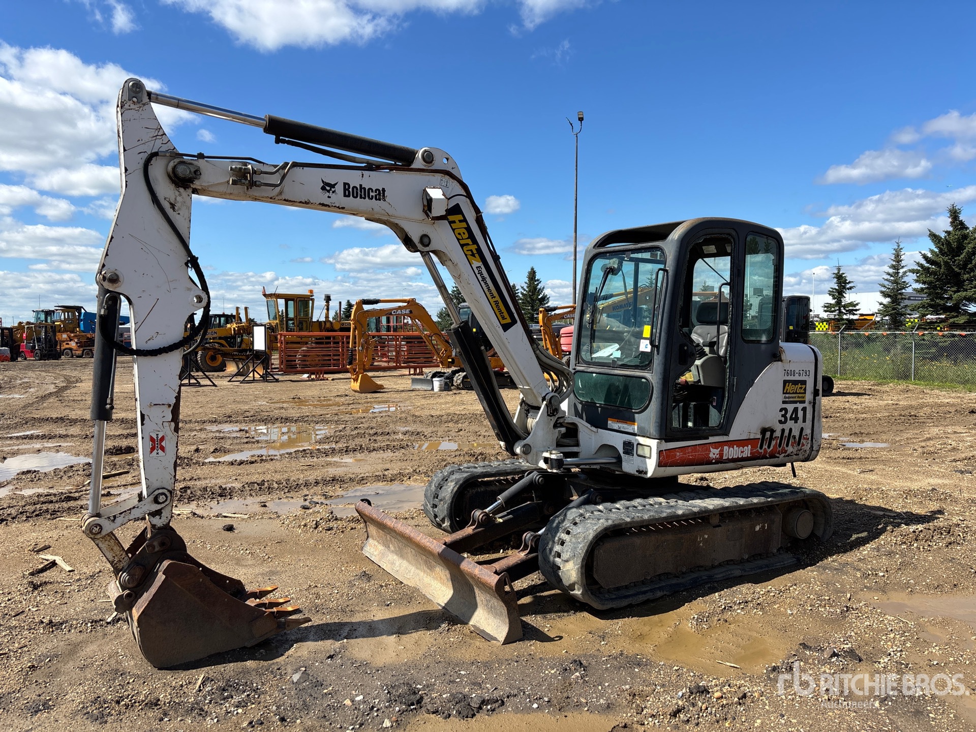 EXCAVADORA 2005 BOBCAT 341G