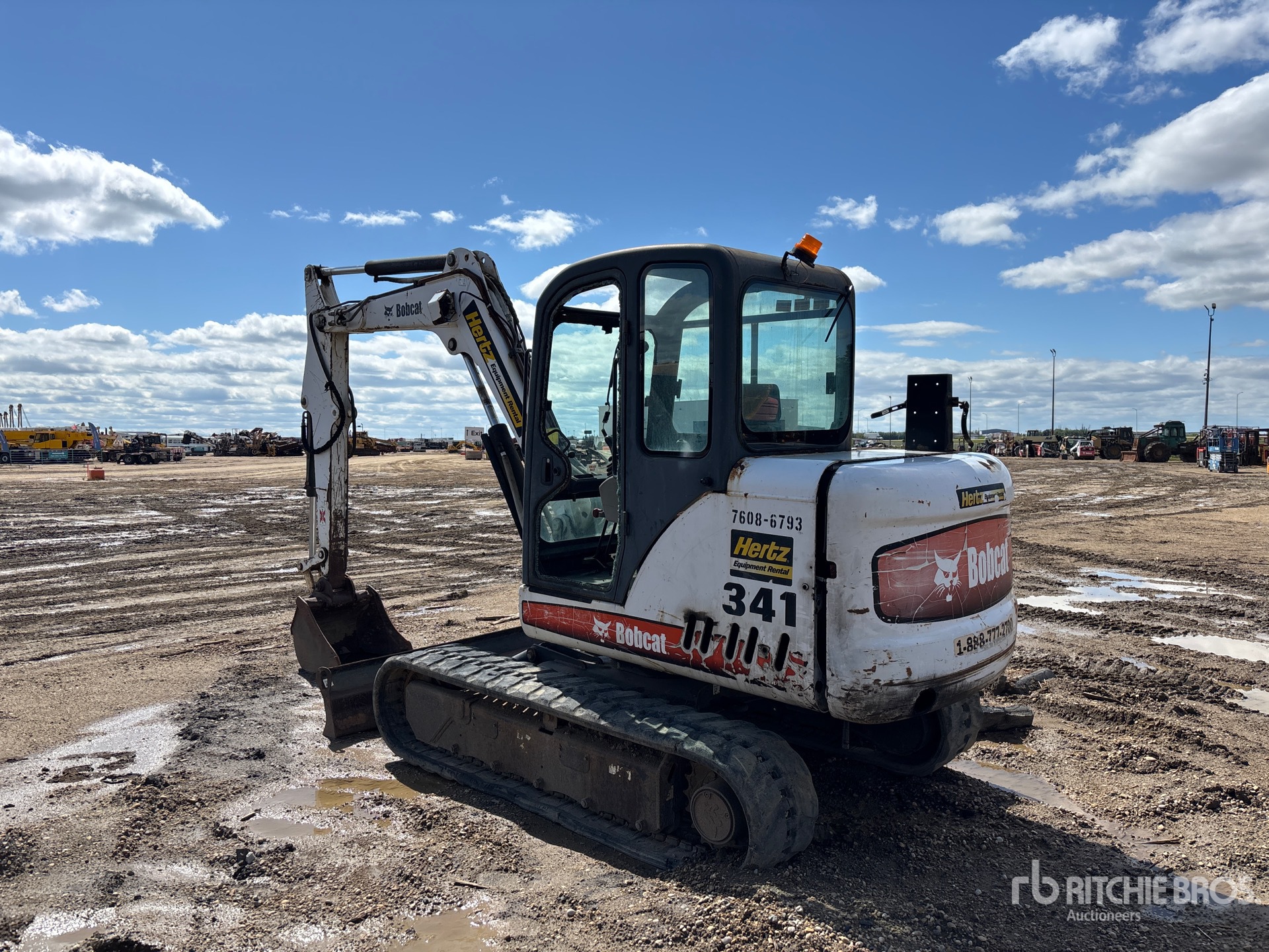 EXCAVADORA 2005 BOBCAT 341G