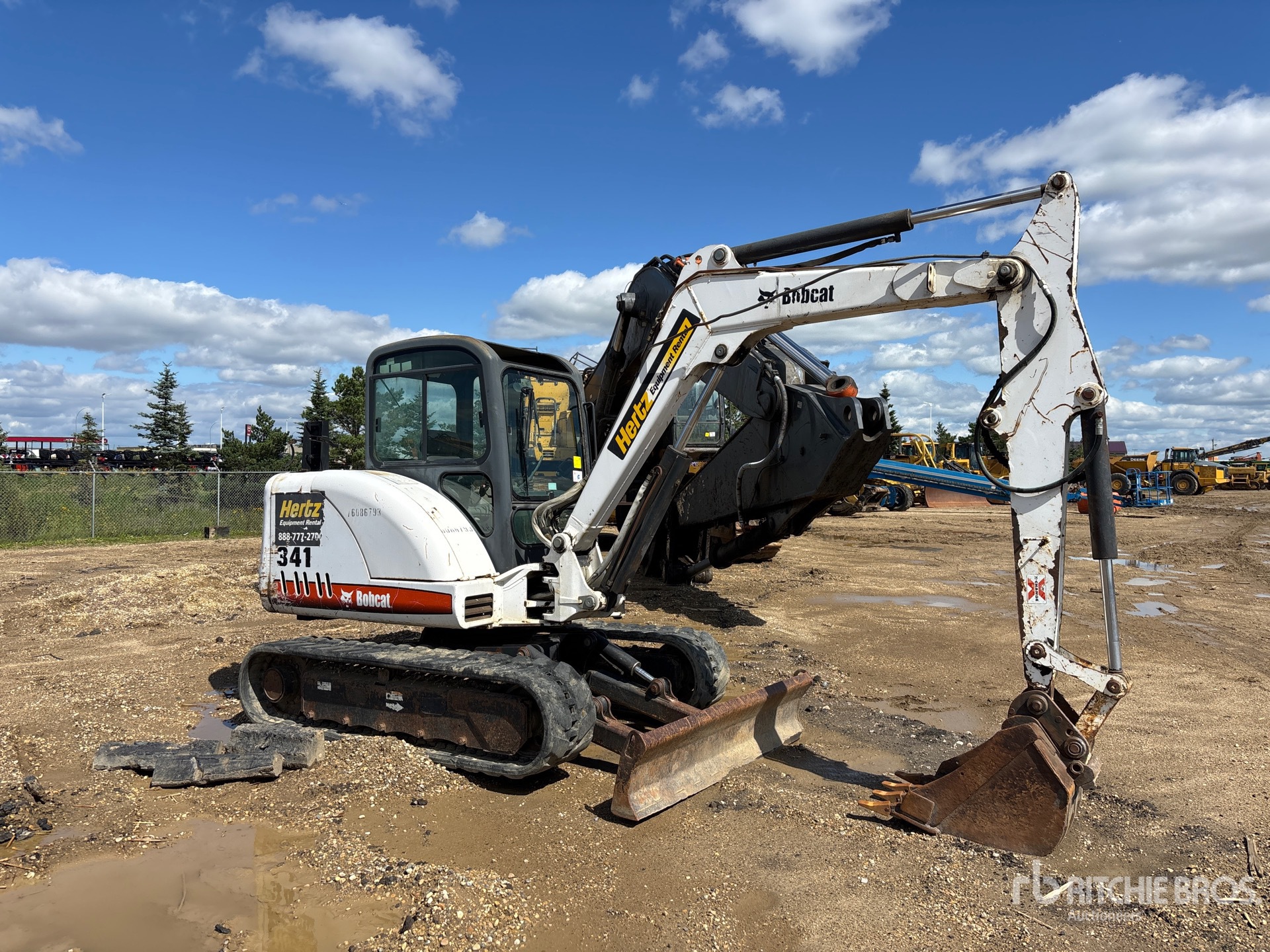 EXCAVADORA 2005 BOBCAT 341G