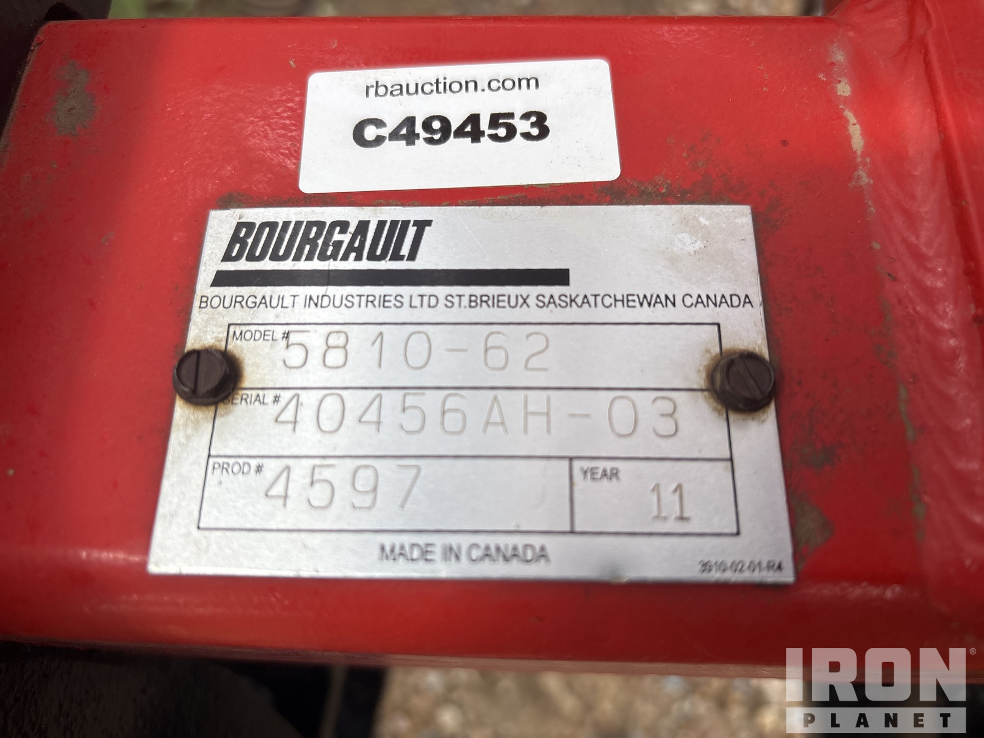 General Appearance with N.º de serie/VIN