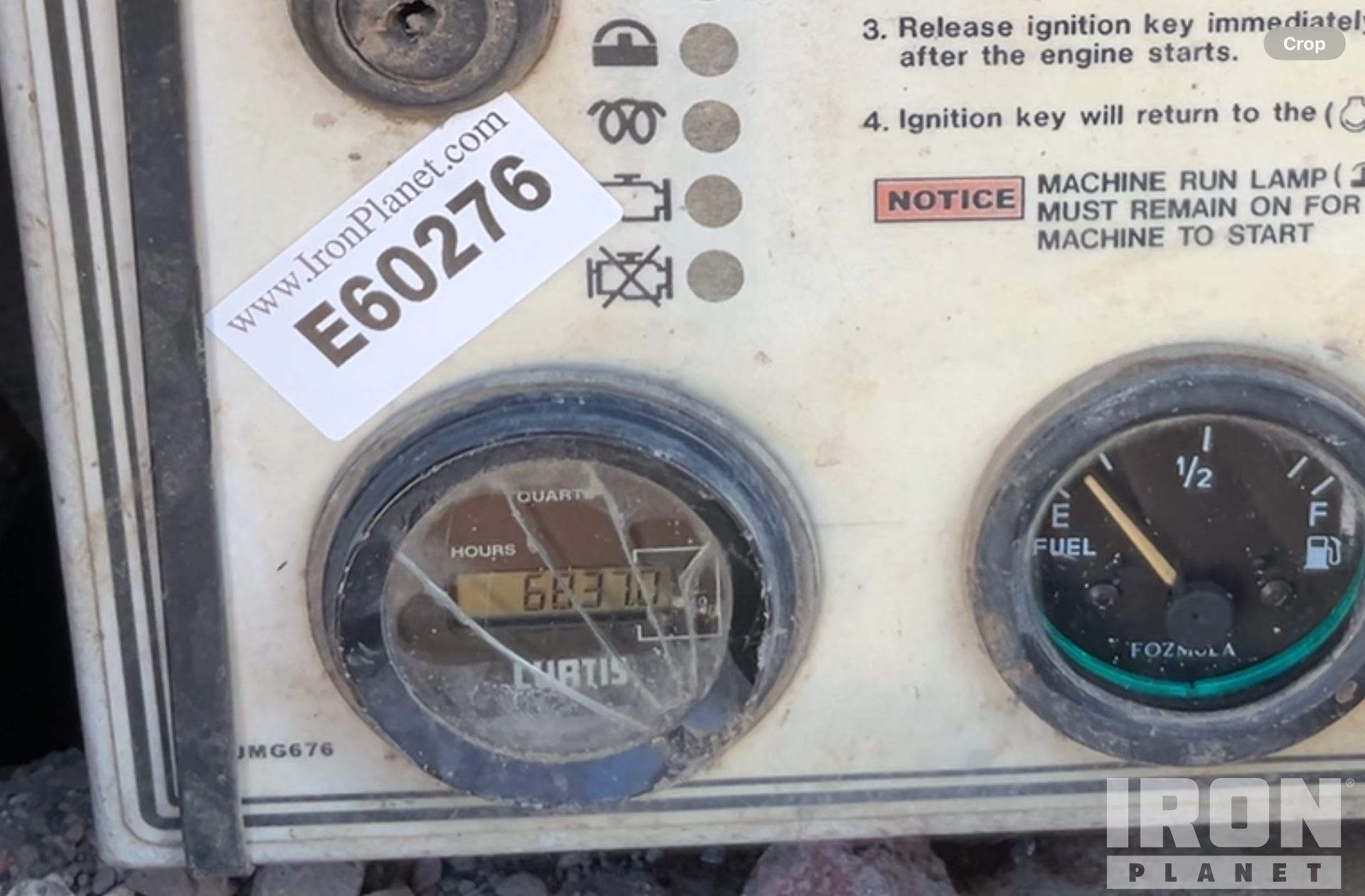 General Appearance with Hour Meter / Odometer