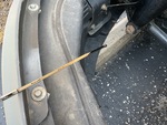 NN589487 - 2022 International LT625: Engine Oil level on Dipstick