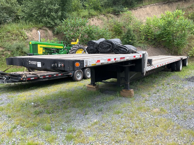 2007 Great Dane 48 ft T/A Spread Axle Step Deck Trailer