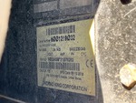 General Appearance with Refrigeration Unit Serial Number