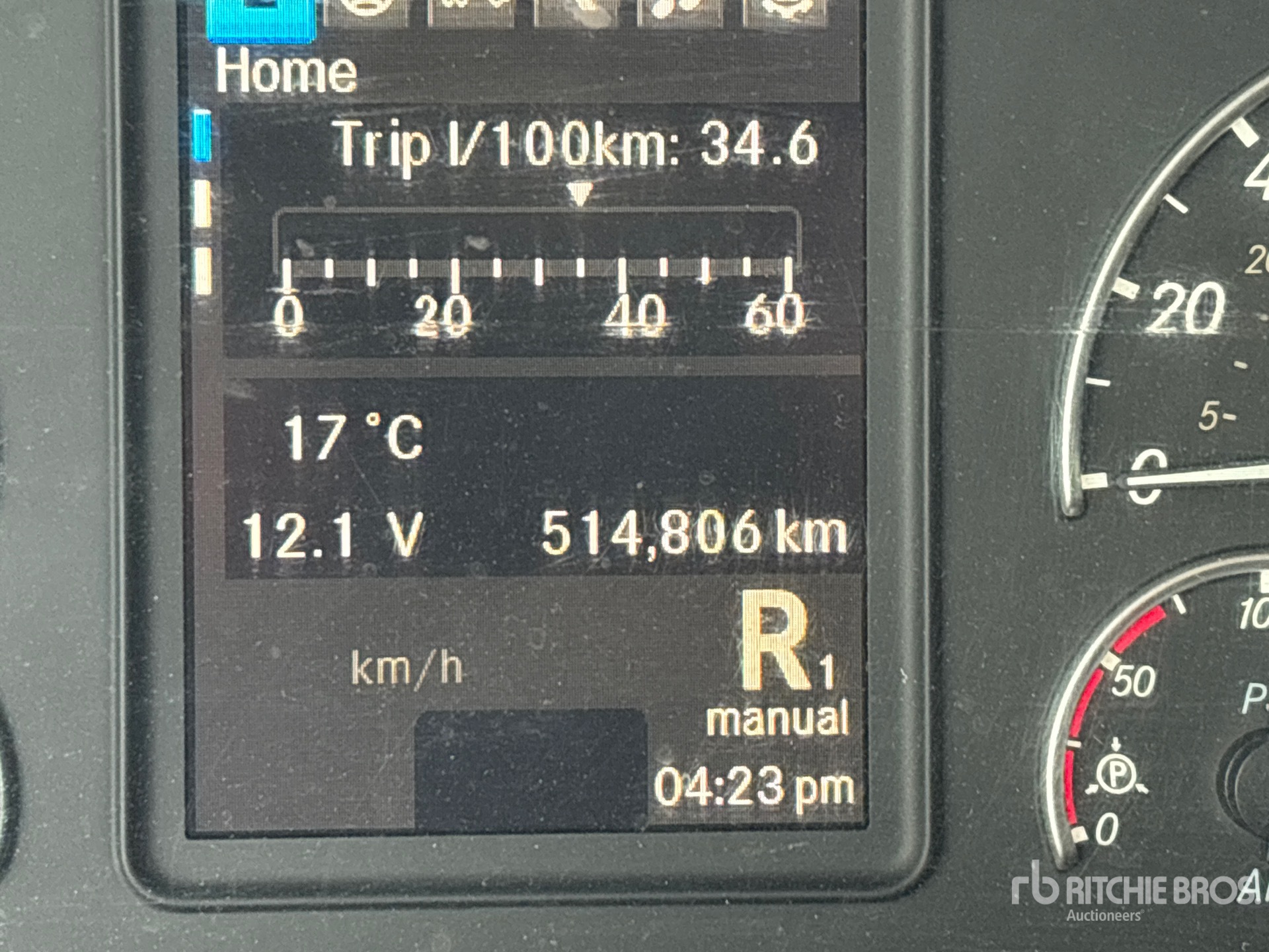 General Appearance with Hour Meter / Odometer