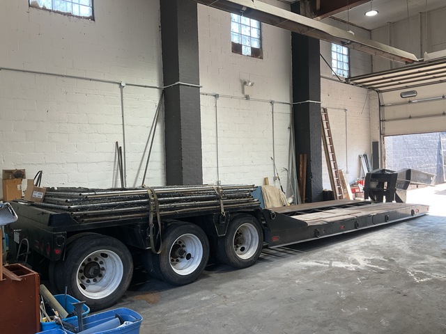 1983 Rogers WT 21100 Tri/A Removable Gooseneck Lowboy Trailer