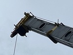 Crane Superstructure with Main Boom Sections