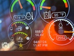 General Appearance with Hour Meter / Odometer