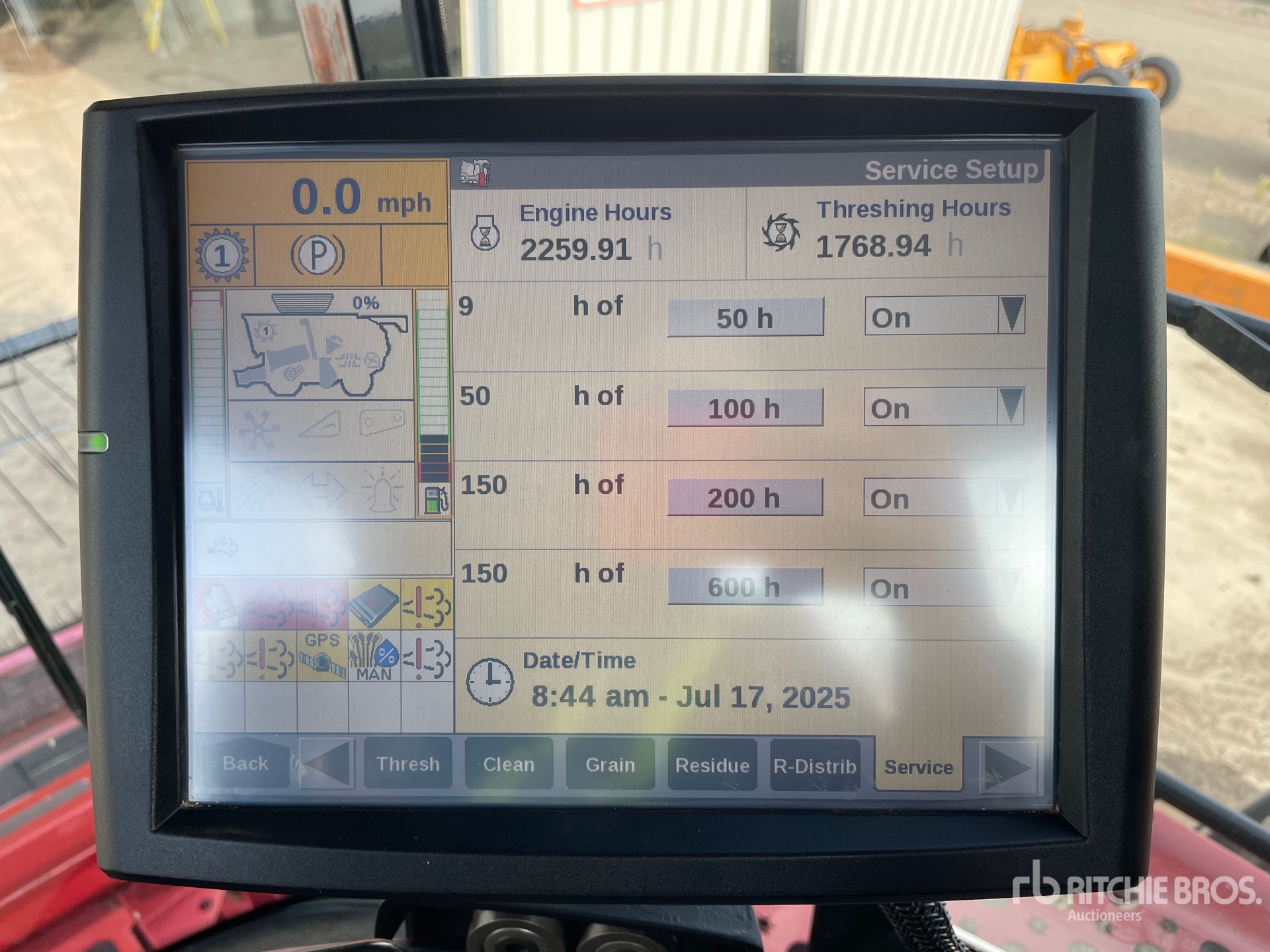 General Appearance with Hour Meter / Odometer