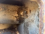 Undercarriage with Left Track Tensioner