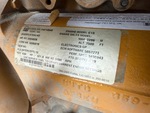 Engine with Engine Serial Number