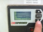 Control Station with Engine Oil Pressure