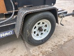 Trailer Chassis with Left Front Tire