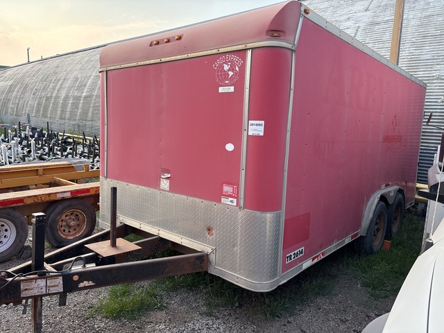 2005 Cargo Express 16 ft T/A Enclosed Trailer
