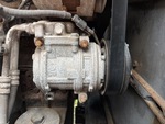Engine with A/C Compressor