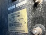 General Appearance with Refrigeration Unit Serial Number
