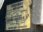 General Appearance with Refrigeration Unit Serial Number