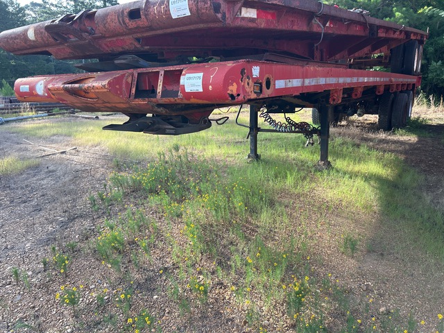 40 ft T/A Flatbed Oilfield Trailer