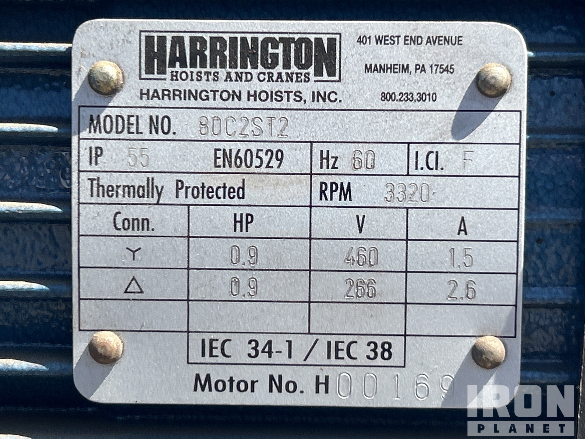 Harrington 7.5 Ton