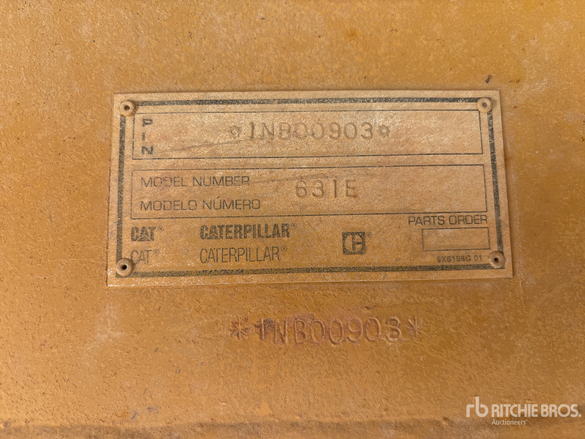 General Appearance with Numéro de série/Numéro d'identification du véhicule automobile