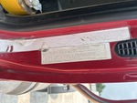 General Appearance with Second Serial Number/VIN Photo