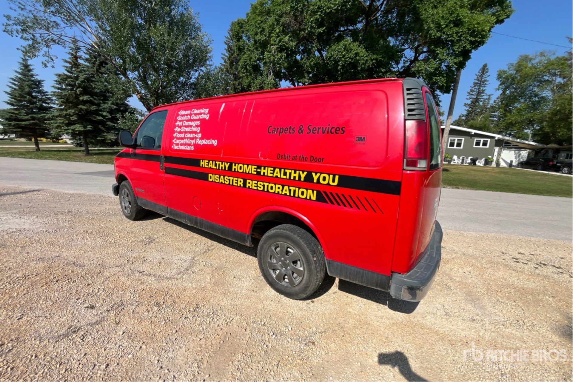 General Appearance with Picture, Left Rear Corner