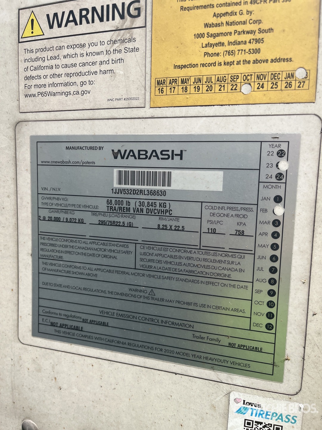 2024 Wabash DVCVHPC