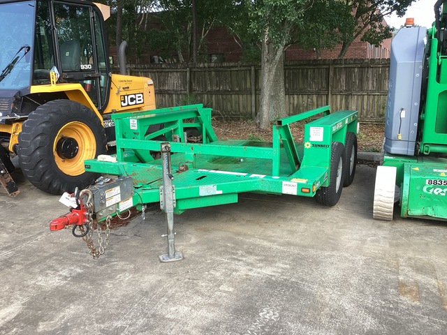 2019 JLG 7610 9 ft T/A Ground Load Trailer
