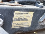 General Appearance with Refrigeration Unit Serial Number
