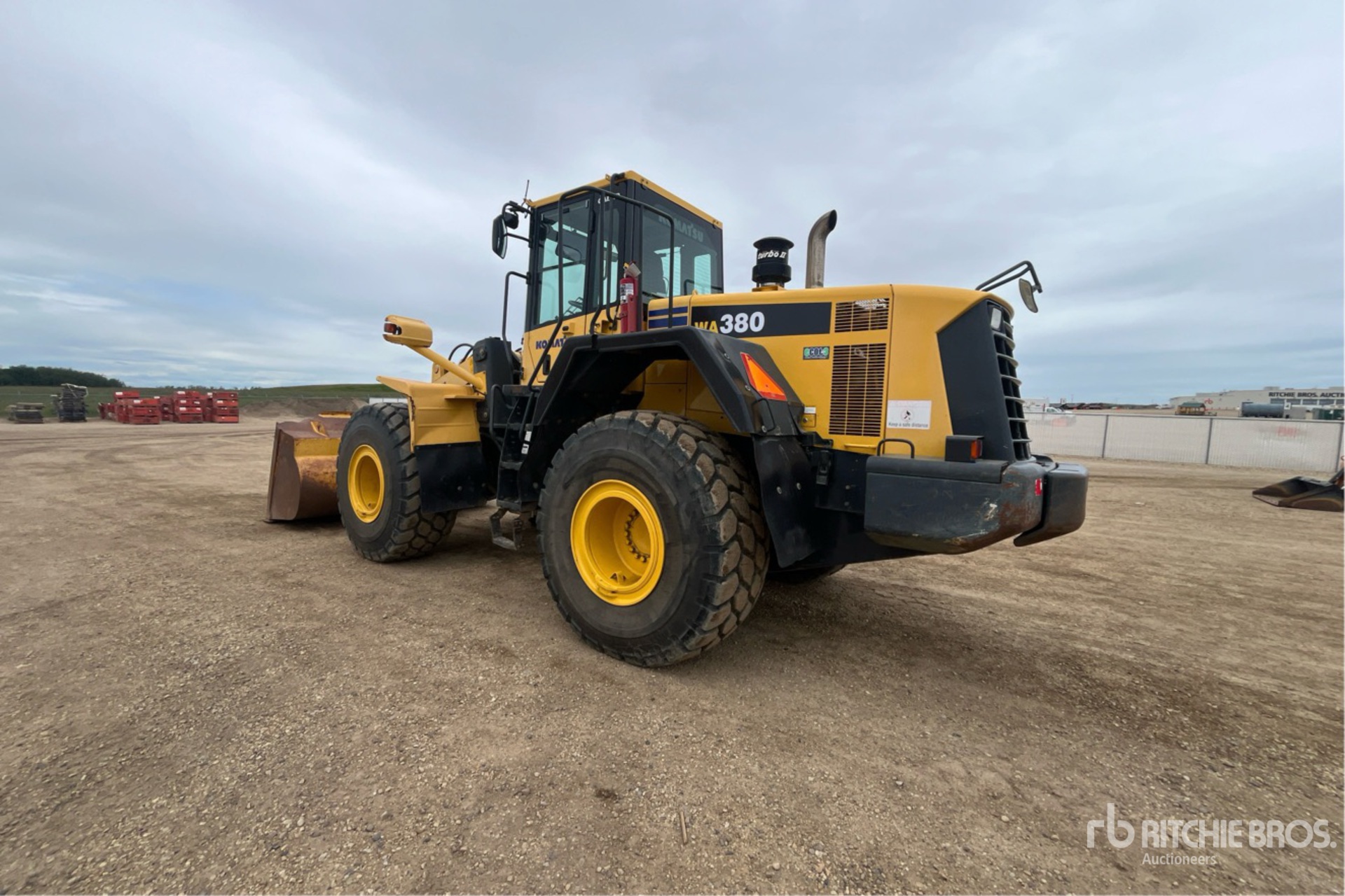 CARGADOR FRONTAL 2008 KOMATSU WA380