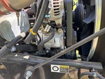 Engine with A/C Compressor