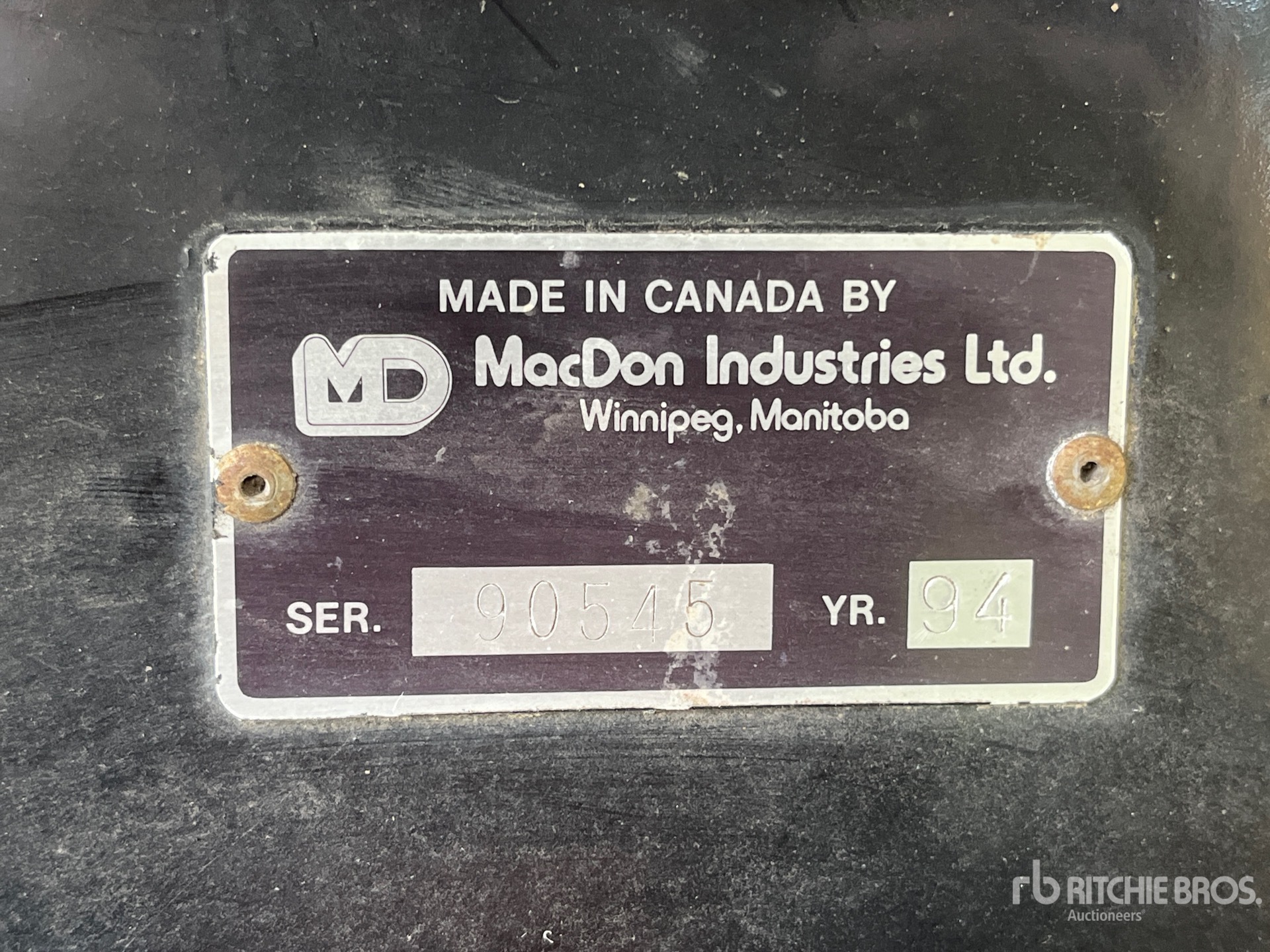 General Appearance with Numéro de série/Numéro d'identification du véhicule automobile