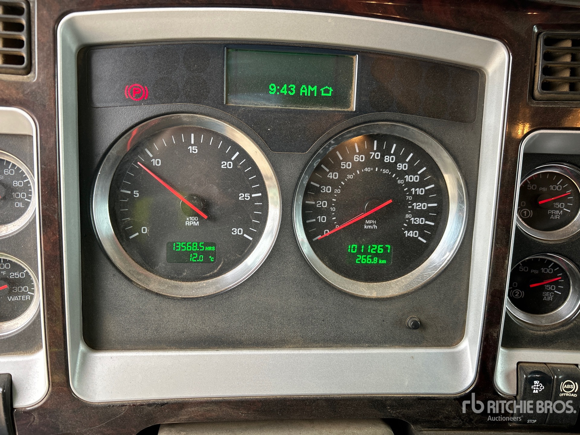 General Appearance with Hour Meter / Odometer