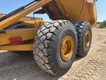Chassis with Left Forward Drive Tire