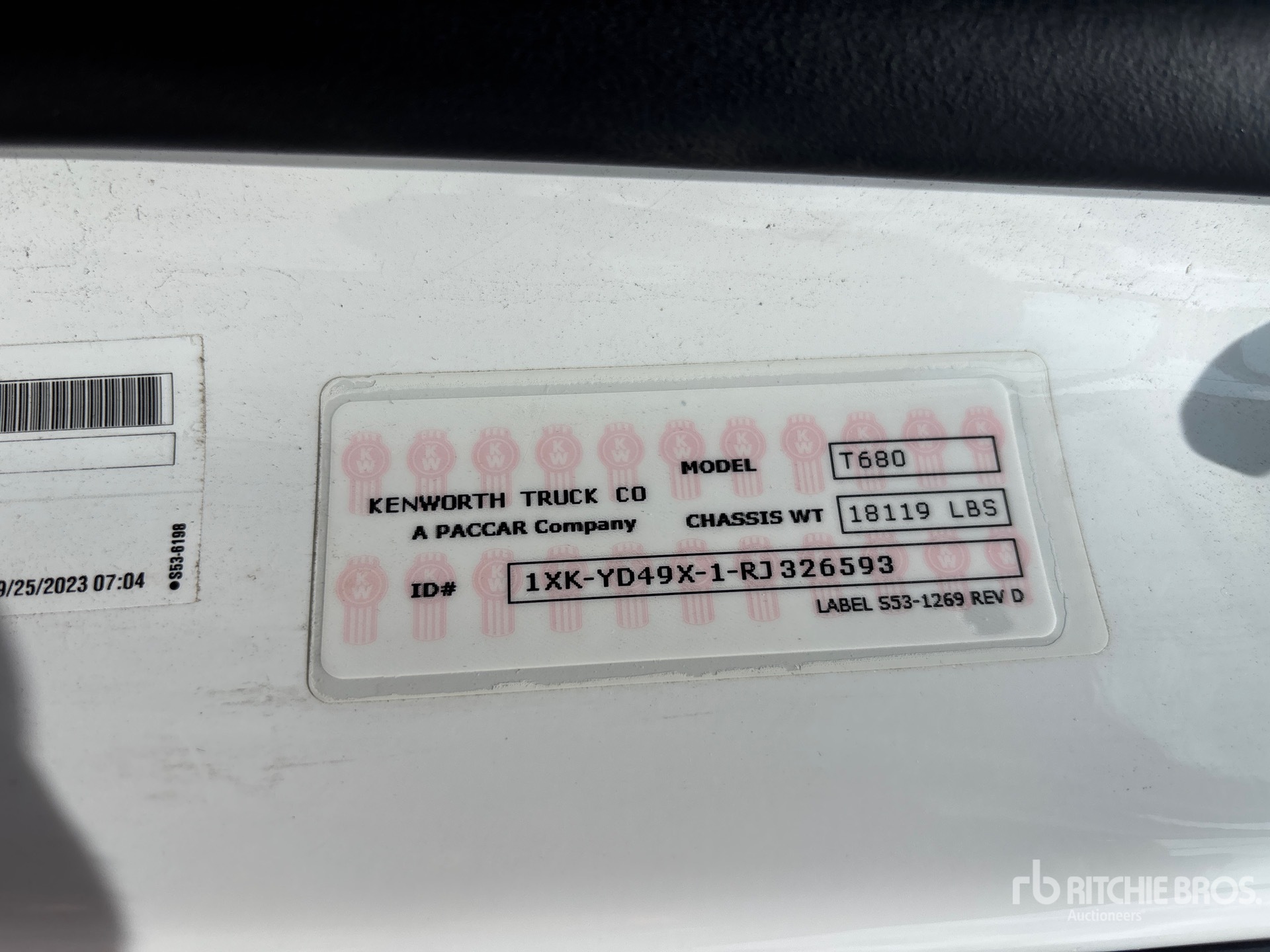 Aspect général with Deuxième photo du numéro de série/NIV