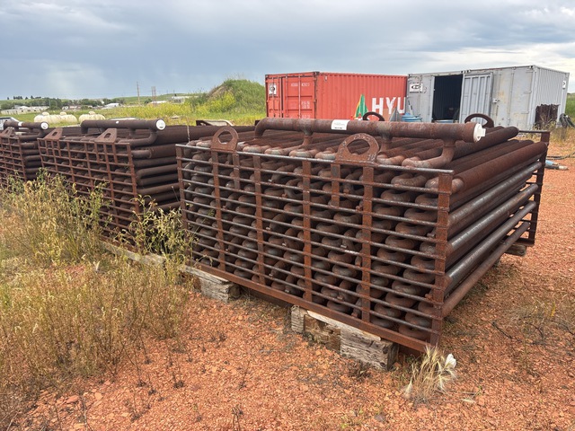 Quantity of (2) Frac Water Heater Trailer Coils Quantity of (2) Frac Water Heater Trailer Coils