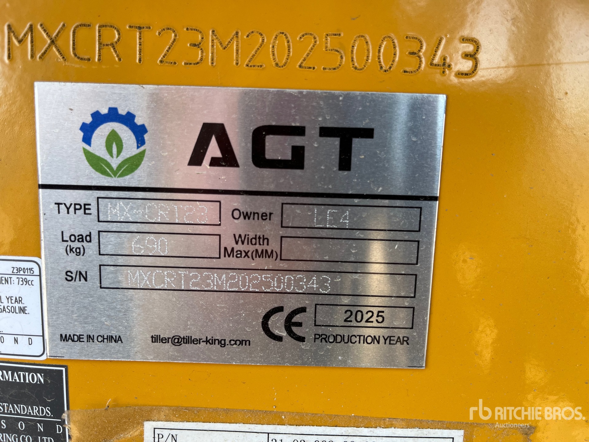 MINI CARGADOR SOBRE ORUGAS COMPACTO 2025 AGT MXCRT23