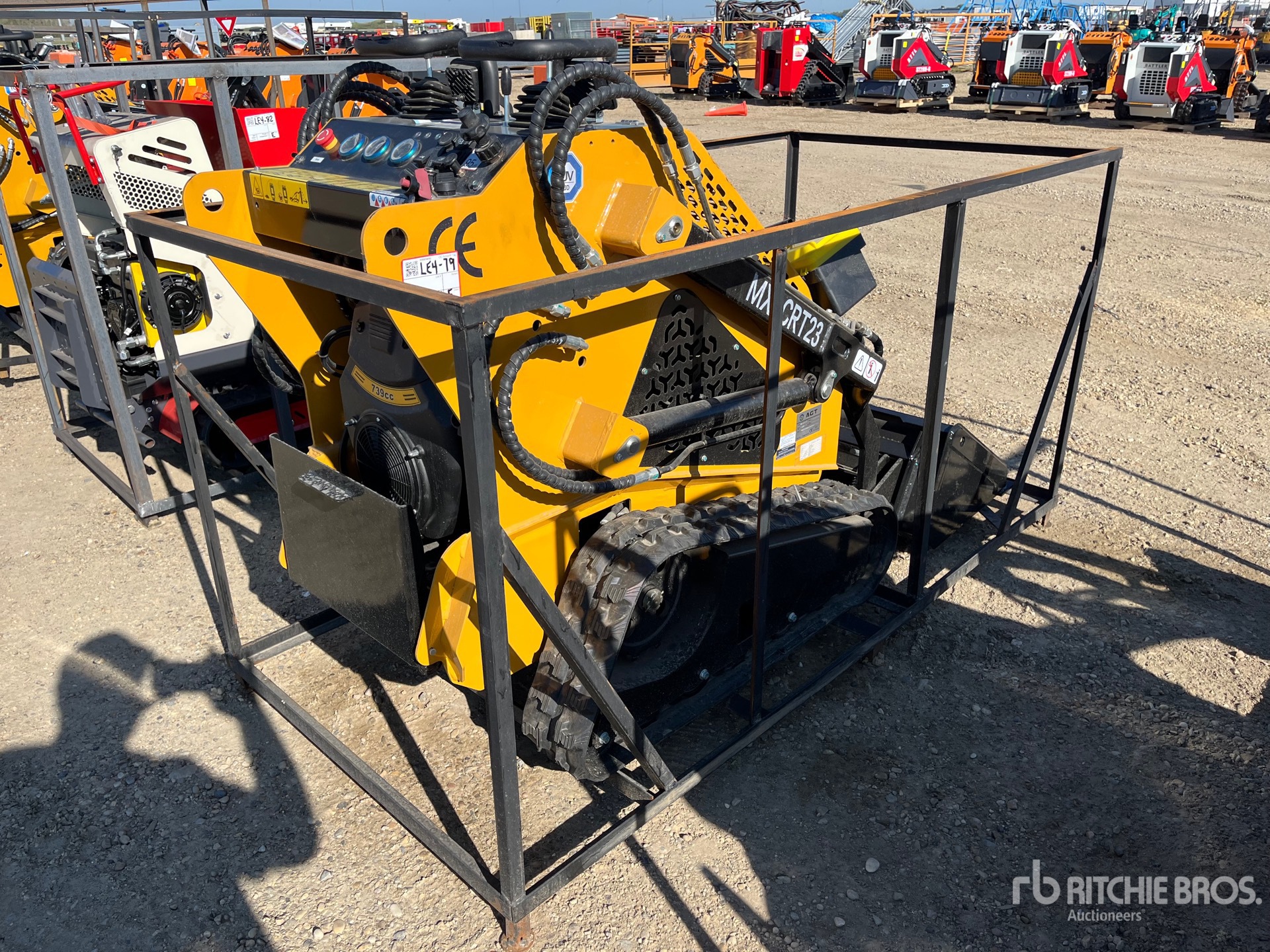 MINI CARGADOR SOBRE ORUGAS COMPACTO 2025 AGT MXCRT23