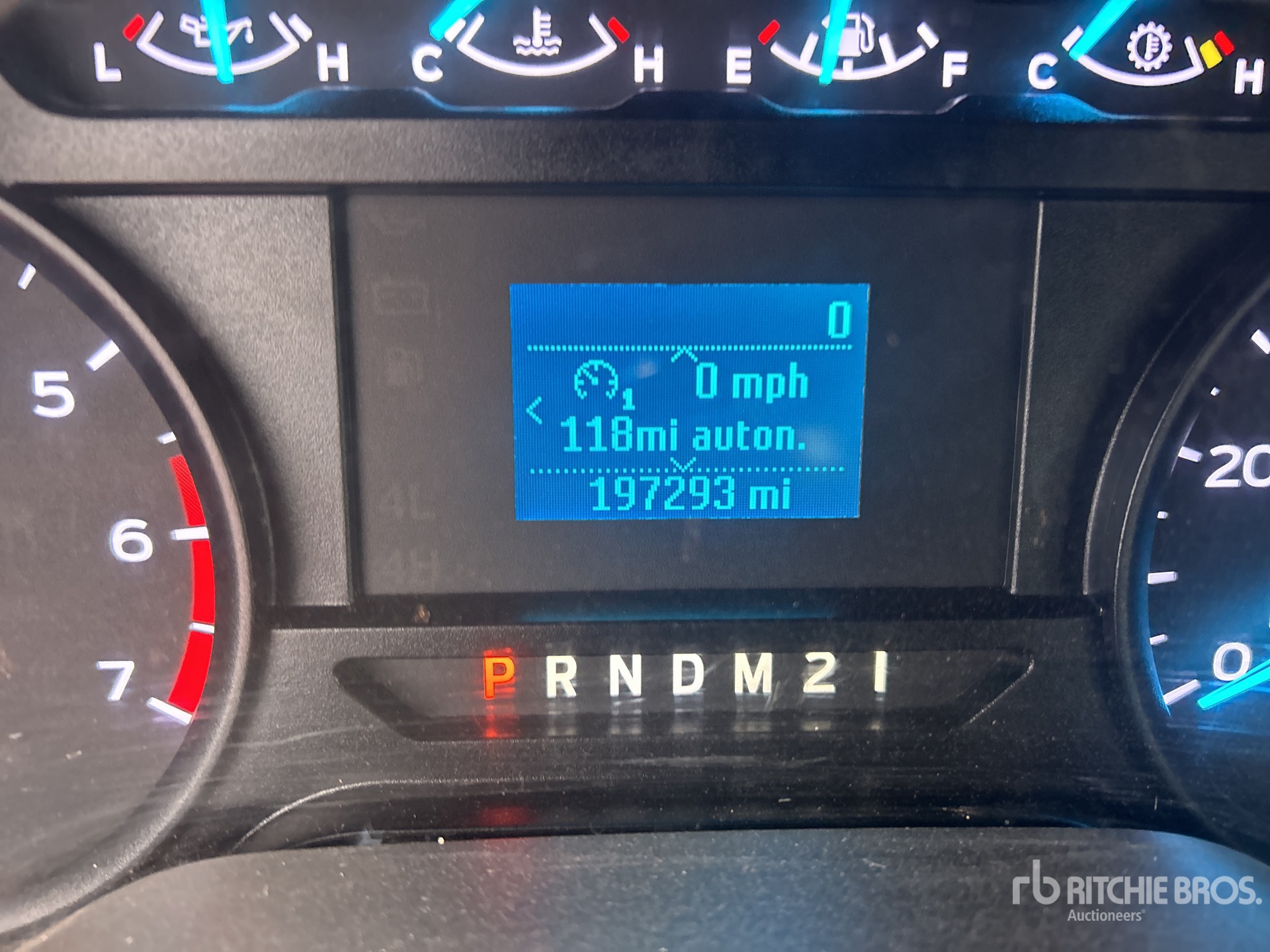General Appearance with Hour Meter / Odometer