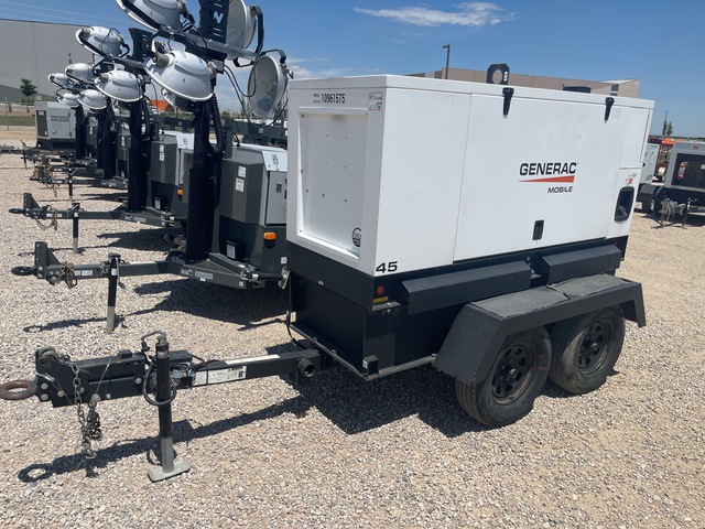 2019 Generac MMG45IF4 38 kW Mobile Stand-By Generator Set 2019 Generac MMG45IF4 38 kW Mobile Stand-By Generator Set