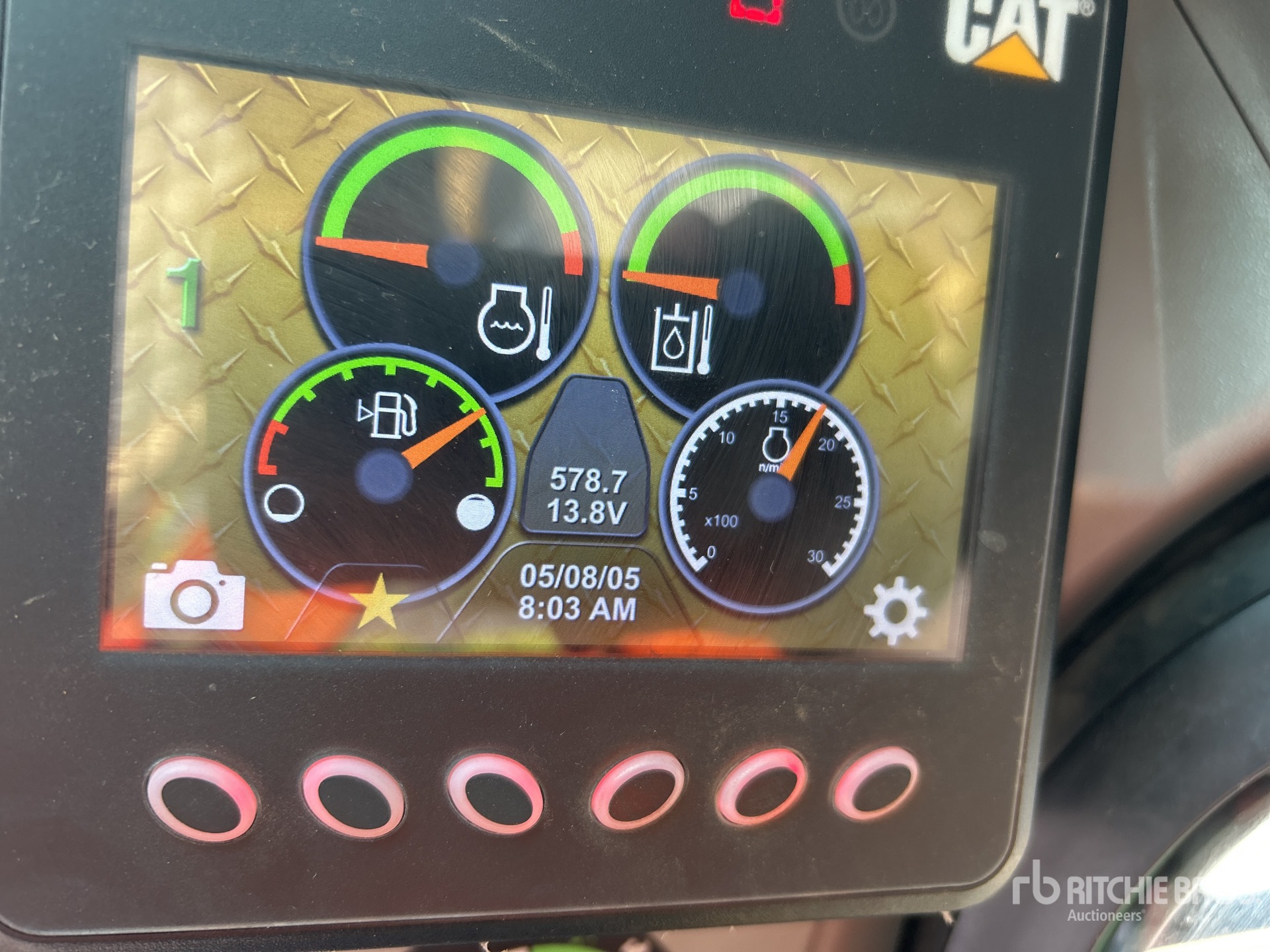 General Appearance with Hour Meter / Odometer