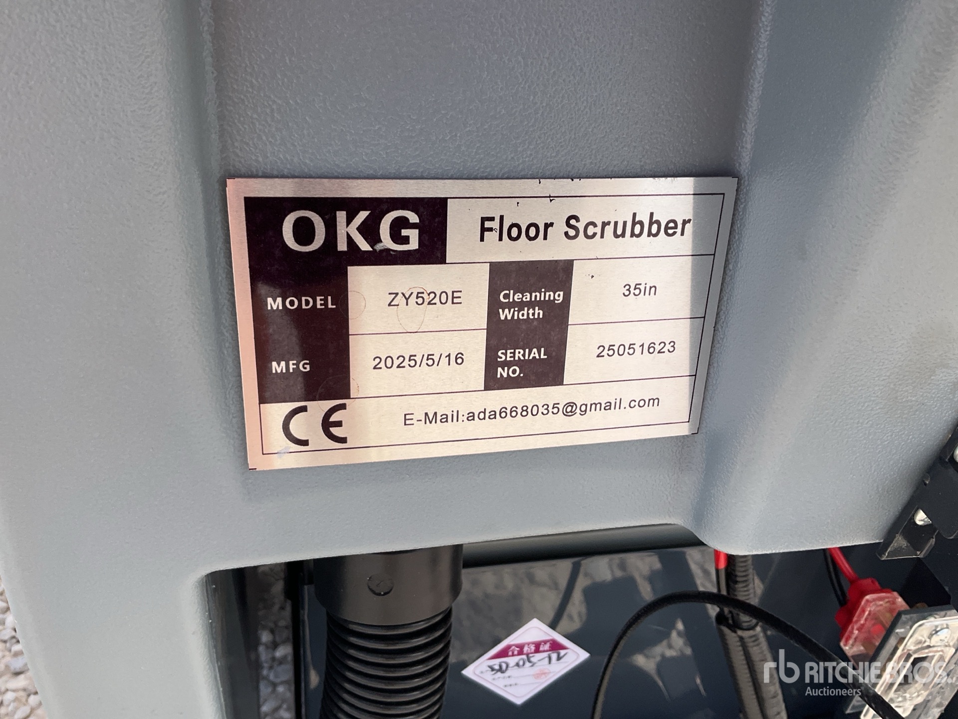 General Appearance with Seriennummer / FIN