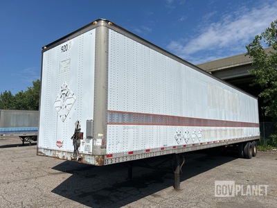 1991 Wabash SA-101 MC Van Trailer